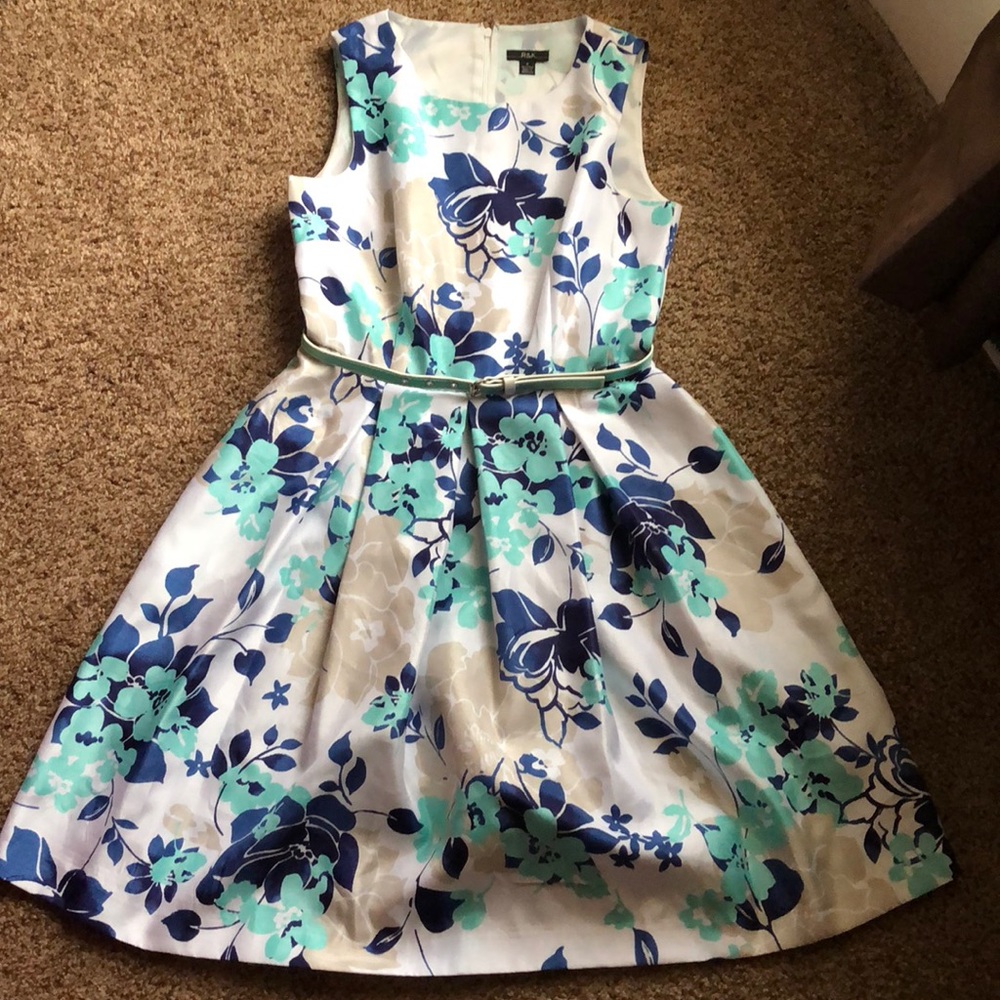 Floral knee length dress